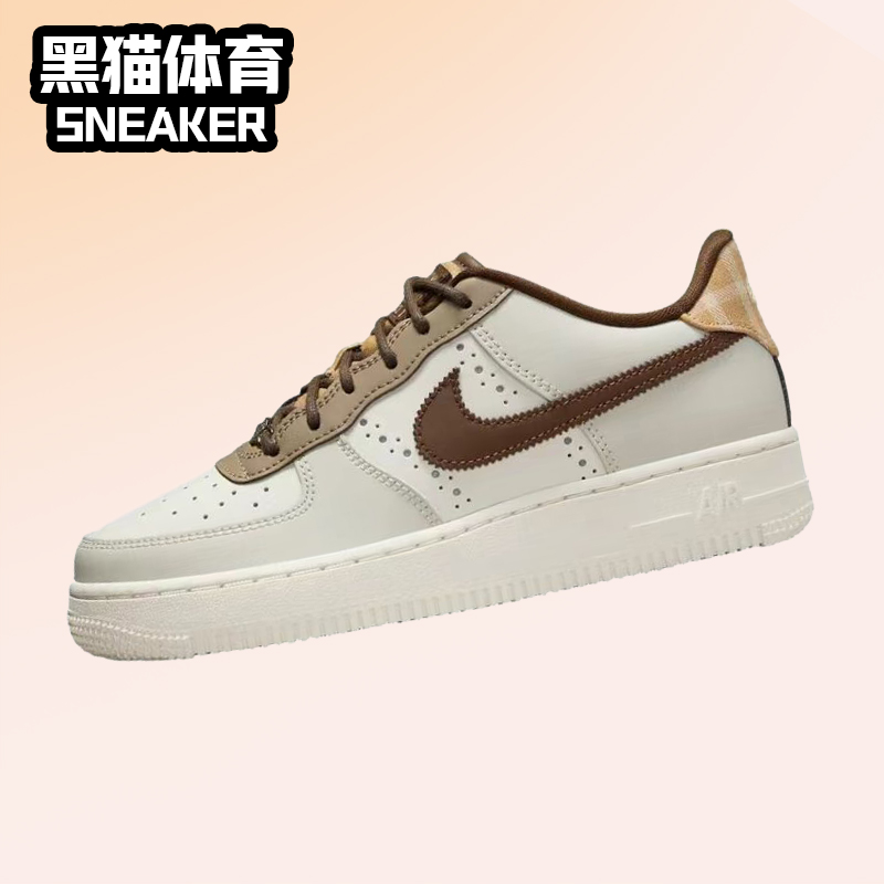 耐克复古女子空军一号低帮板鞋