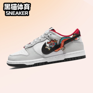 板鞋 101 Low大童 FZ5528 灰色 低帮 耐克 女子 Dunk Nike