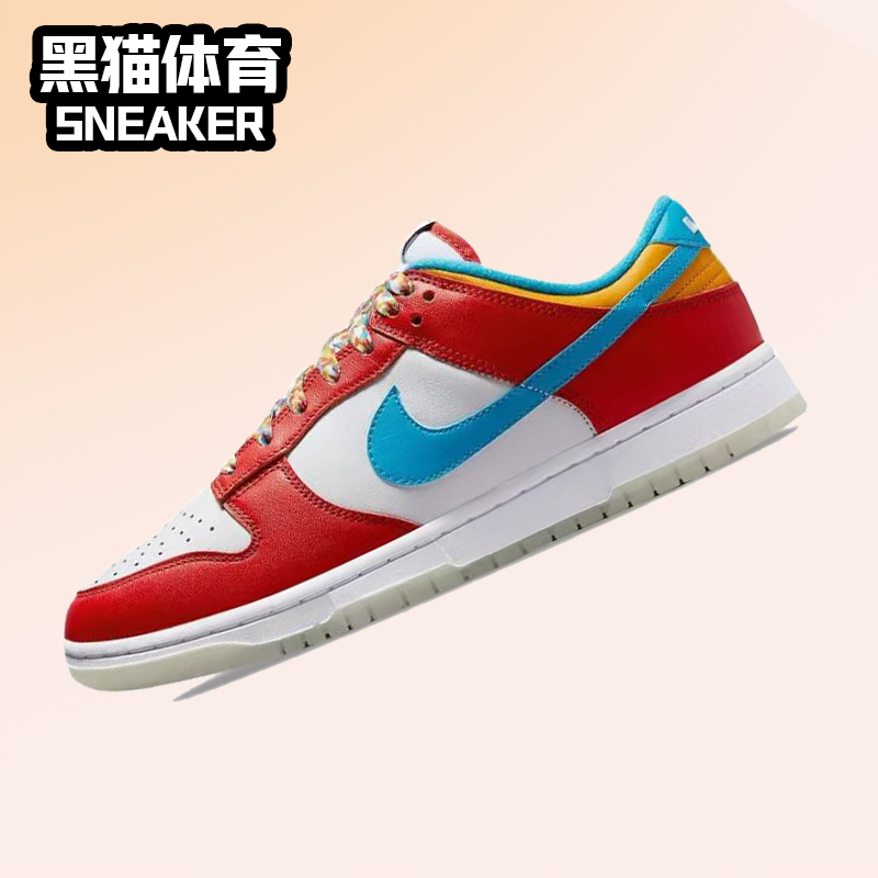 Nike Dunk Low QS白红蓝潮流复古男子休闲运动板鞋DH8009-600-封面