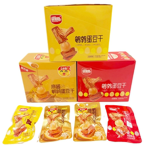 豆多奇鹌鹑蛋豆干卤蛋手撕素肉素牛排香辣烧烤味配餐办公零食批发