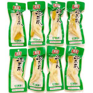 有友泡凤爪山椒味鸡爪整支酸辣泡椒夜宵追剧休闲解馋网红卤味零食