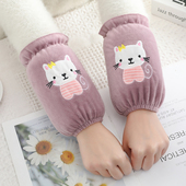 成人秋冬季 可爱袖 儿童手袖 头护袖 套女短款 工作ins潮防脏女童套袖