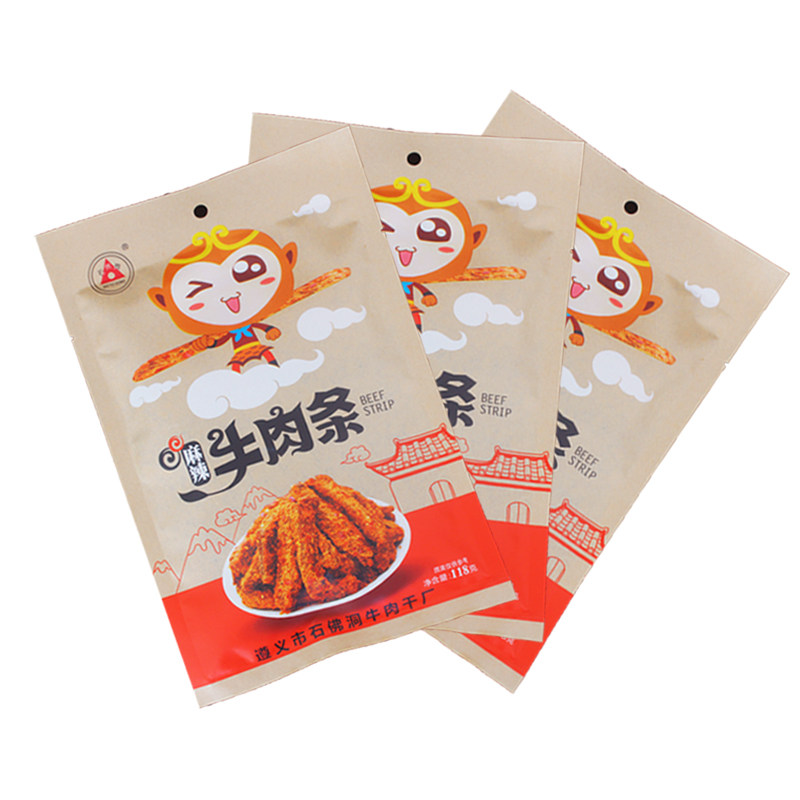 石佛洞麻辣五香牛肉挂条黄牛肉手撕牛肉干风味熟食零食袋装118g