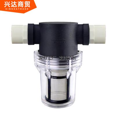 定制PVC水管过滤器净化泥