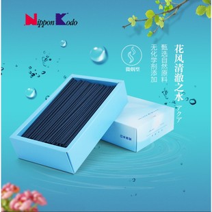 日本香堂nipponkodo花风清澈之水舒缓熏香卧室内香薰家用持久线香