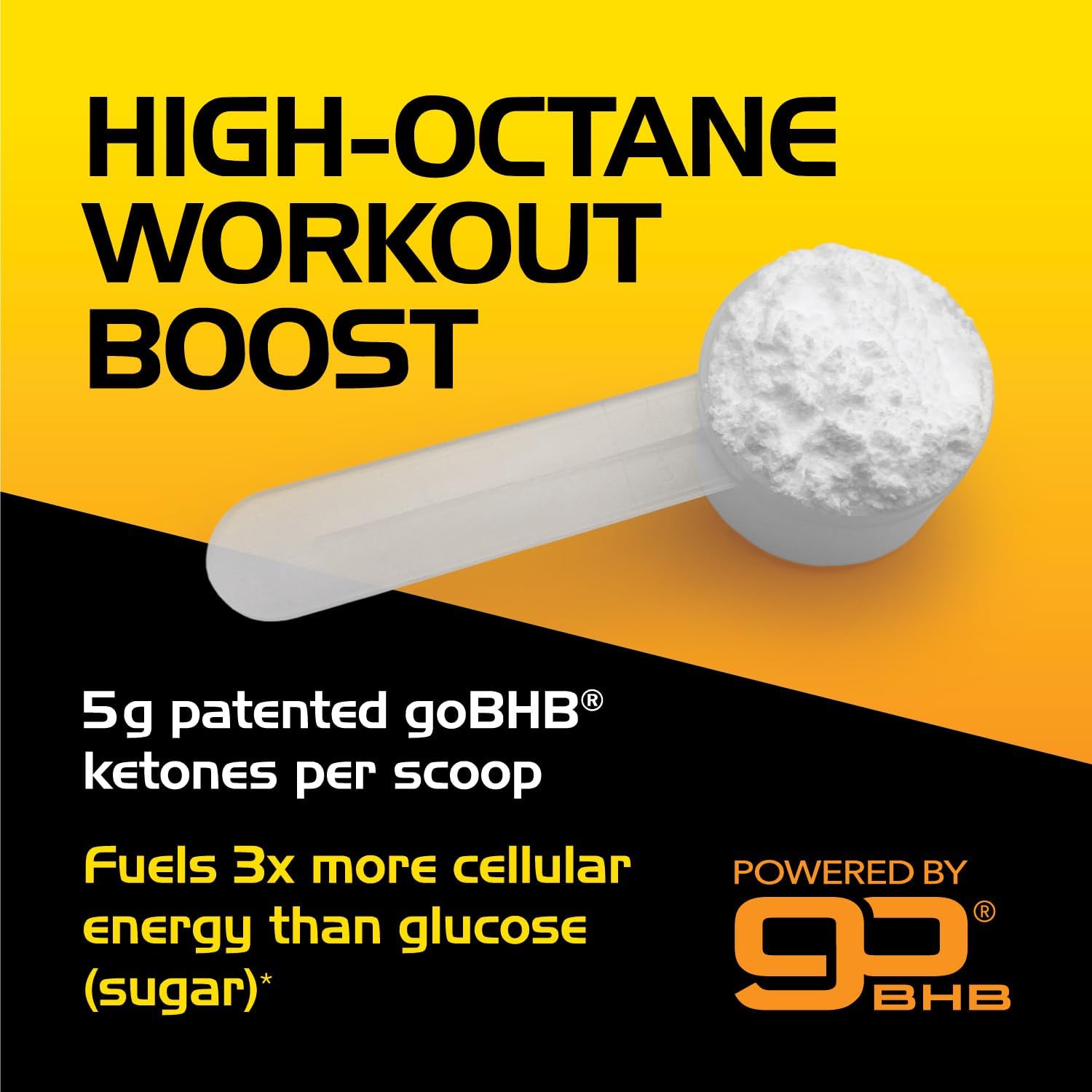 美国直邮 Real Ketones Nootropic Pre Workout 无刺激预锻炼补剂