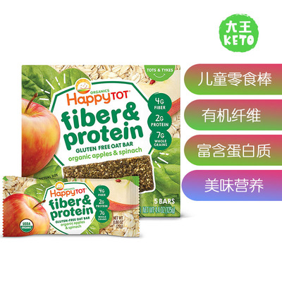 HappyTot儿童有机蛋白质软烤棒