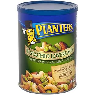 腰果杂锦 524g 海盐味 开心果 杏仁 Planters 新鲜饱满 美国直邮