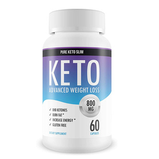 KETO快速生酮 美国直邮Pure BHB Slim纯外援性酮补充剂 60粒 Keto