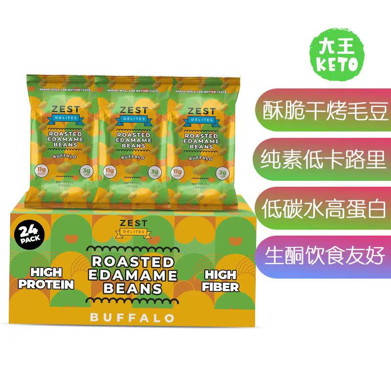 ZEST脆干烤毛豆24包