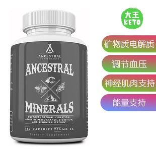 美国直邮Ancestral Minerals & Electrolytes 矿物质和电解质补剂