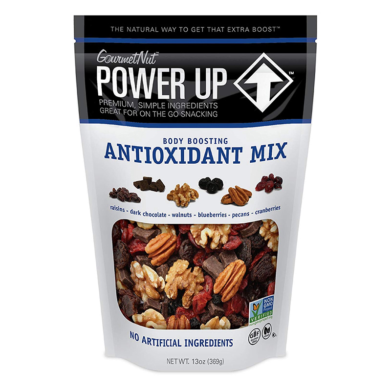 美国直邮 Power Up Trail Mix 天然混合坚果小吃无麸质纯天然369g