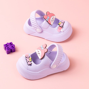 儿童拖鞋宝宝男童女童中童玛丽珍童鞋卡通透气耐磨凉鞋拖鞋女