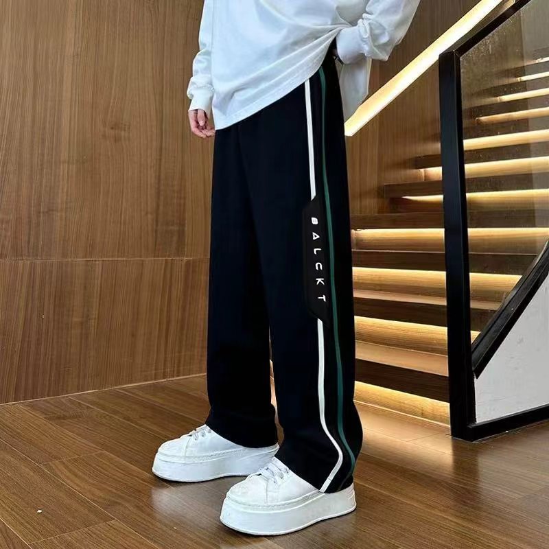 男童长裤秋冬学生加绒卫裤