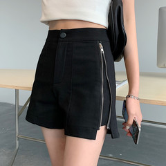 Real price Korean version ins super popular versatile thin stretch casual pants women's side zipper pants