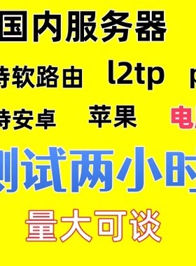 软路由机房住宅工作室游戏安卓苹果电脑L2TP PPTP SSTP服务器