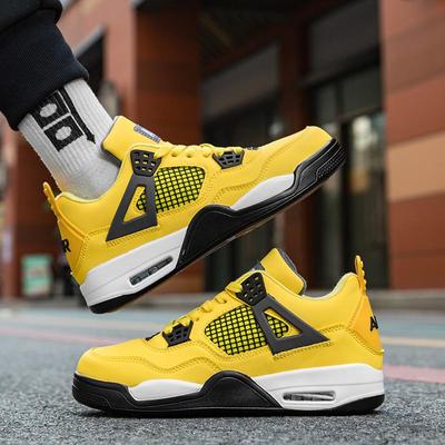 aj4电母篮球鞋男鞋正品k联名运动鞋大学蓝火焰红水泥红外线男女鞋