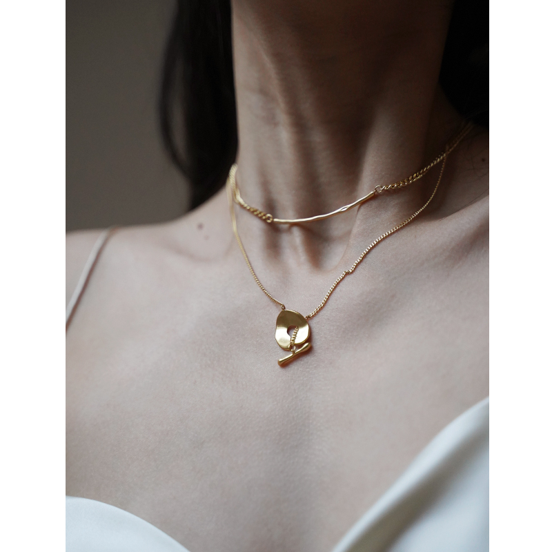 男女情侣款小众设计项链百搭时髦