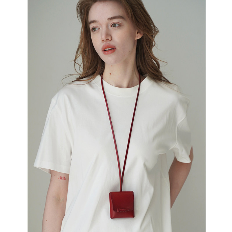 PANLULUPAN小众自制真皮头层植鞣牛皮手作挂件皮革项链吊坠钥匙扣