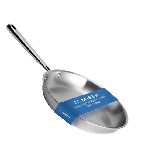 美国代购Misen 5-Ply Stainless Steel Pan 5层复合不锈钢煎锅