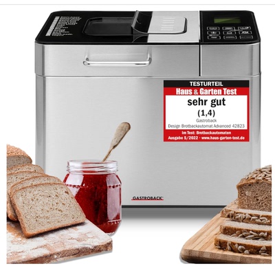 德国代购Gastroback 42823 Bread Maker 18种自动程序自动面包机