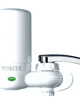 海外代购 碧然德 水龙头净水器 白色 带指示灯 brita