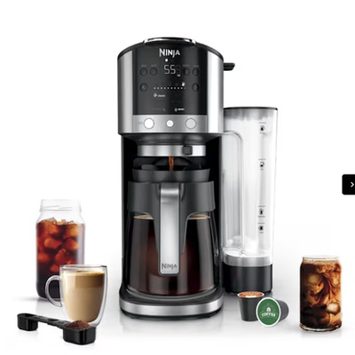 美国代购Ninja DualBrew Coffee Grounds & Pods GP161咖啡机110v