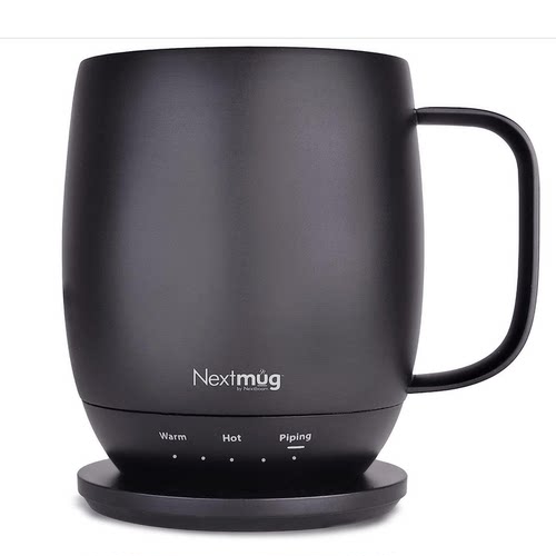 美国代购Nextmug Self-Heating Coffee Mug 自加热温度控制咖啡杯