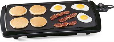 美国代购Presto 07030 Cool Touch Electric Griddle 电烤盘110v