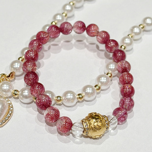 泰国特色 LP斋幻运灵珠珠  水晶手链