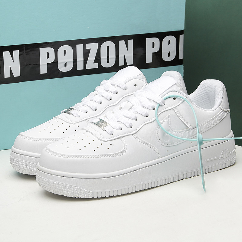 木乃伊aj男鞋青苹果dunk黑白熊猫空军一号全白色板鞋女藏马情侣款