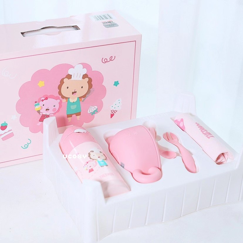 儿童多功能360ml保温吸管杯