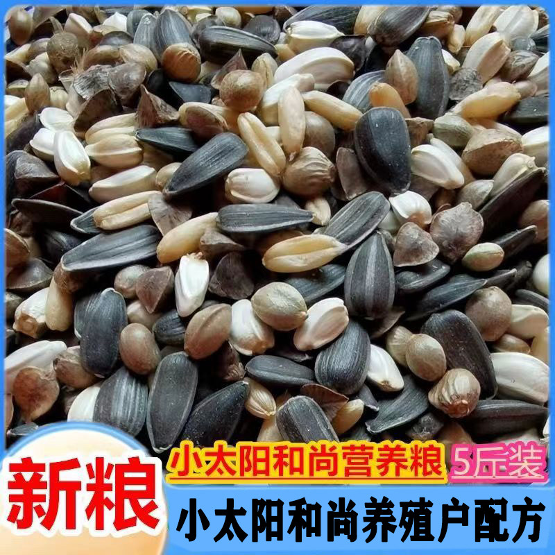 鹦鹉鸟粮麻子油葵种子小太阳玄凤和尚专用粮鸟食鸽子饲料补充营养