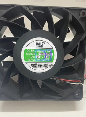 正品原装M YM2412PMZB1-1 12038 24V 0.75A 0.8A 变频器散热风扇