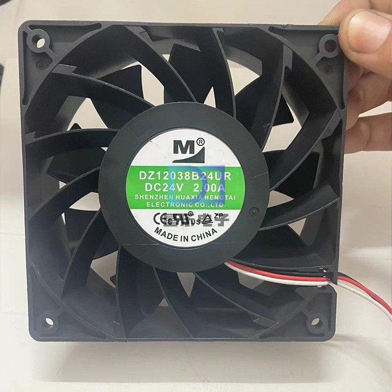 原装正品M DZ12038B24UR DC24V 2A 12CM空压机变频器直流散热风扇