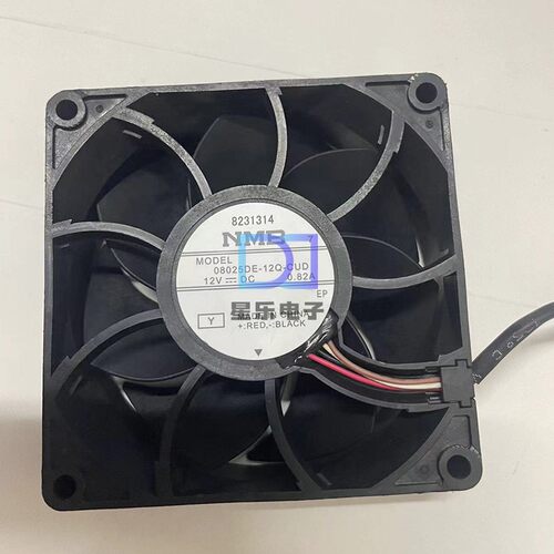 08025DE-12Q-CUD 原装正品NMB 8CM 12V 0.82A IP68防水风扇现货