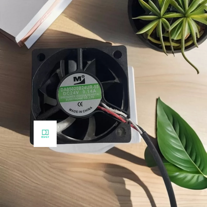 全新一盟DA05020B24UA/UR 5020 24V 0.14A 变频器5*5*2cm散热风扇