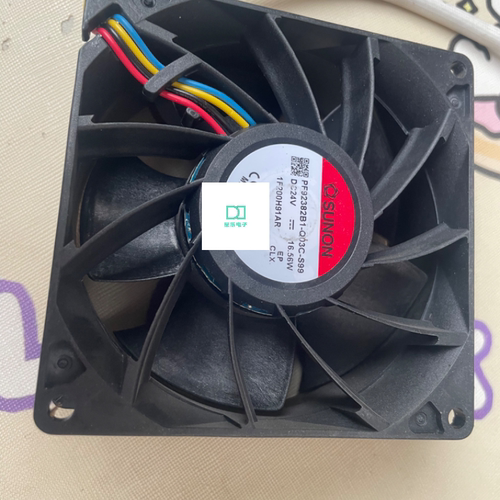 PF92382B1-Q03C-S99 Dc  24V 16.56W SUNON 9cm 4线电池散热风扇