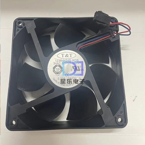 正品ABB机器人保养配件3HAC029105-001控制柜散热风扇1238HH24B