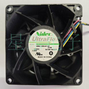 U80T24S12A7 全新Nidec 机柜床散热风扇 07Z104 07Z99 V80E12BUA7