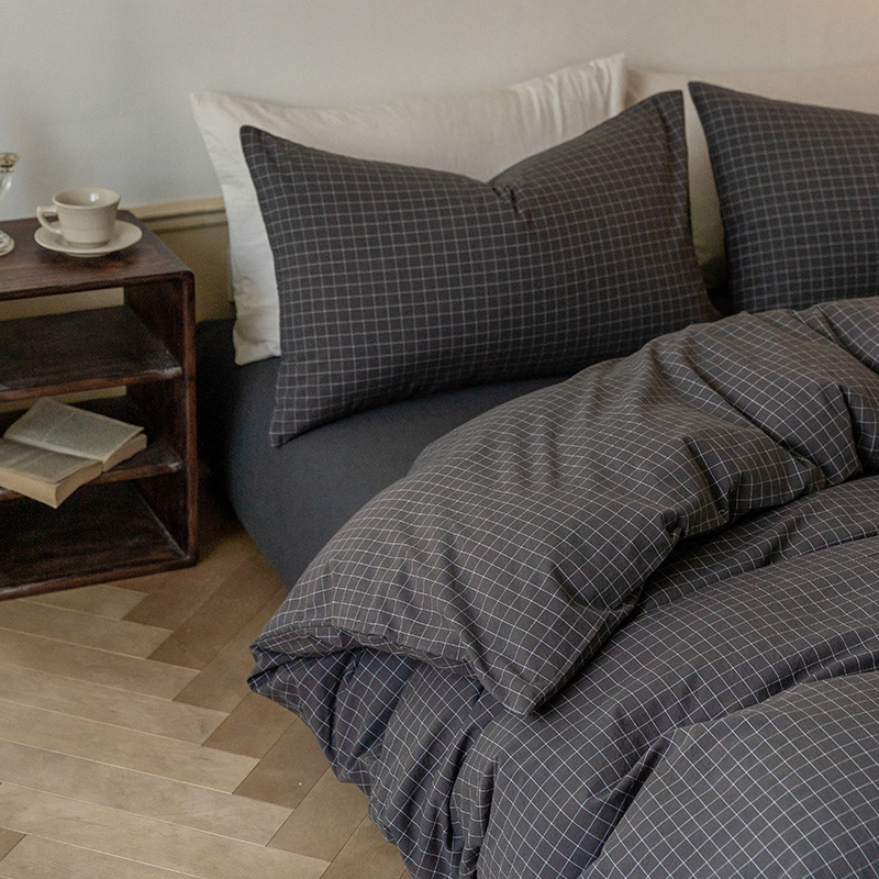 纯棉床单床笠款四件套纯棉床品