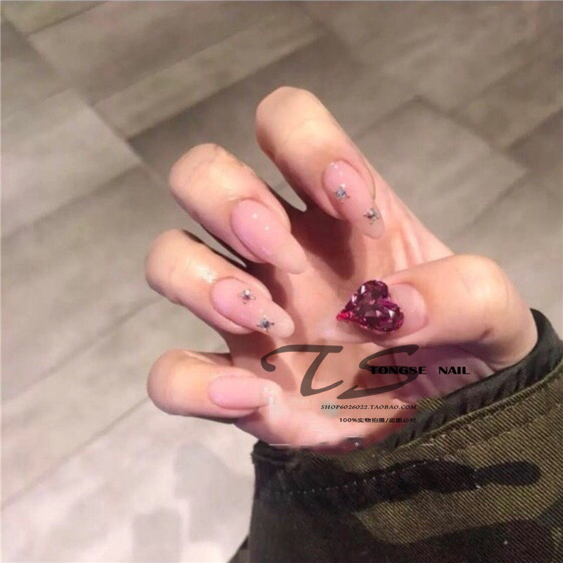穿戴式手工防水孕妇显白指甲贴片