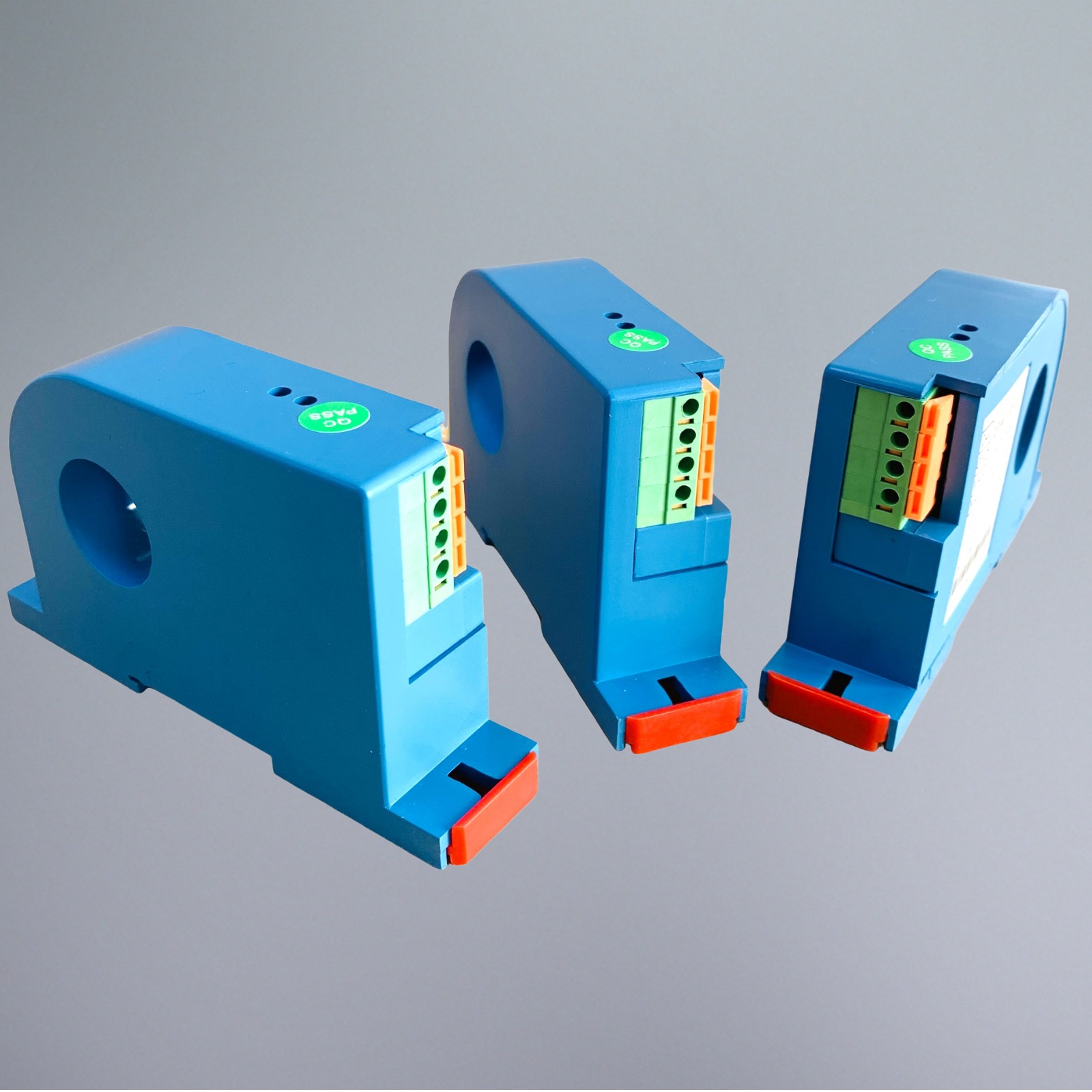 TRCK-10A交流电流变送器4-20mA输出穿孔模块霍尔电流传感器