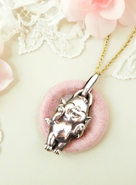 百搭复古日常风925银吊坠