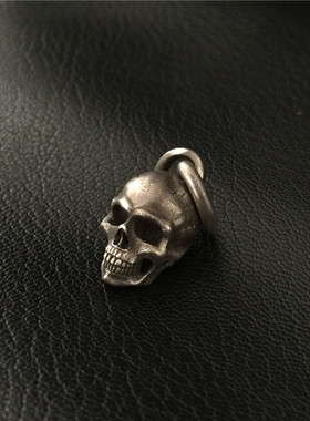 千银厚果原创设计写实头骨骷髅