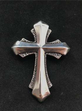 十字架吊坠个性复古重金属手工
