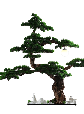 泥无界新中式风书房招财装饰摆件