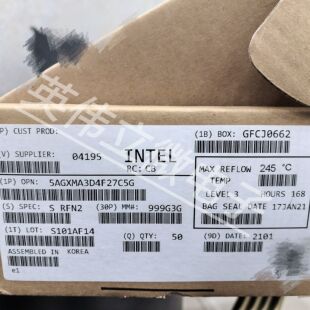 lntel英特尔：5AGXMA3D4F27C5G原装正品台积电25纳米工艺BGA封装