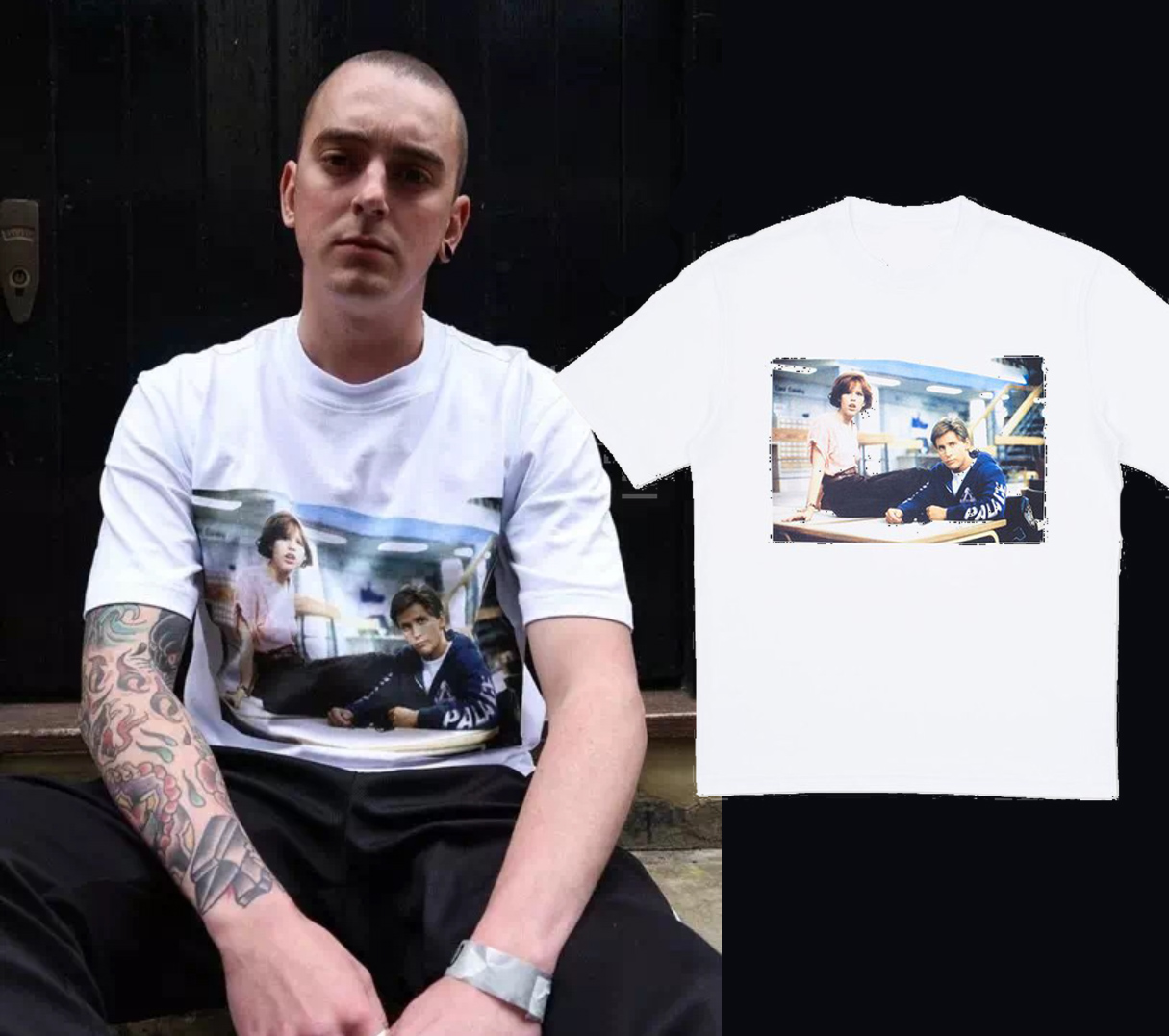 17-T-Shirt-Emelio短袖情侣印花t恤欧美时尚男女青少年