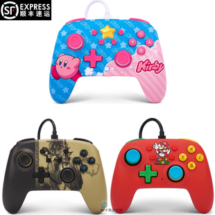 PowerA原装任天堂Switch手柄NGC马里奥 Animal宝可梦动森蓝牙无线